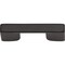 Jeffrey Alexander 32 mm Center-to-Center Matte Black Square Sutton Cabinet Bar Pull 635-32MB - alternate 3